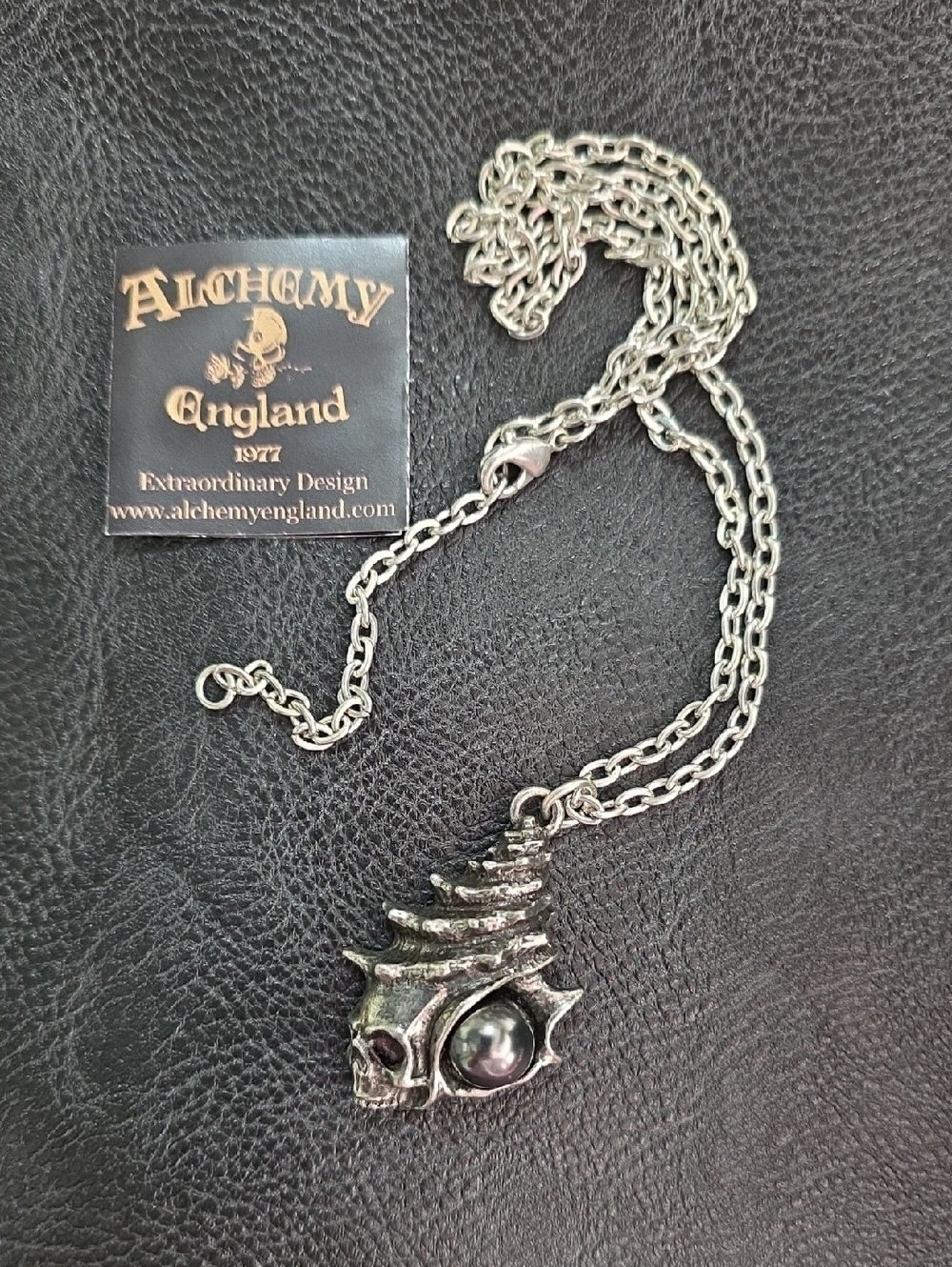 "Black Pearl" Pendant Necklace
